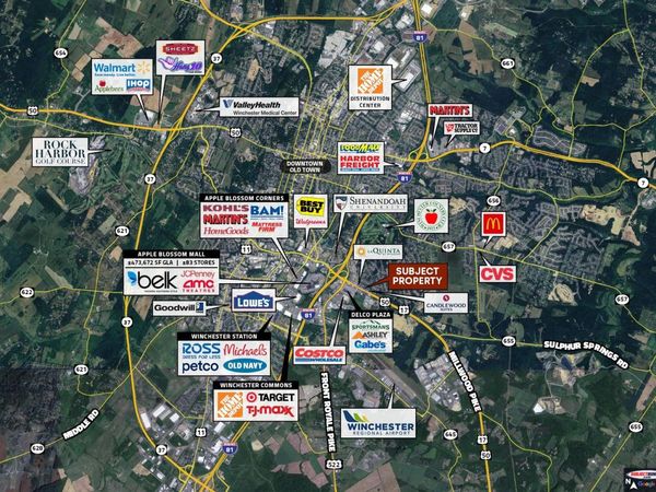 1105-1115 MILLWOOD PIKE, WINCHESTER, VA 22602