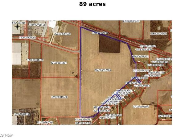 CR 260 89.6 acres Durnwald Road, Clyde, OH 43410