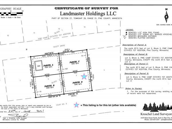 148XX E Cross Lake Road, Pine City, MN 55063