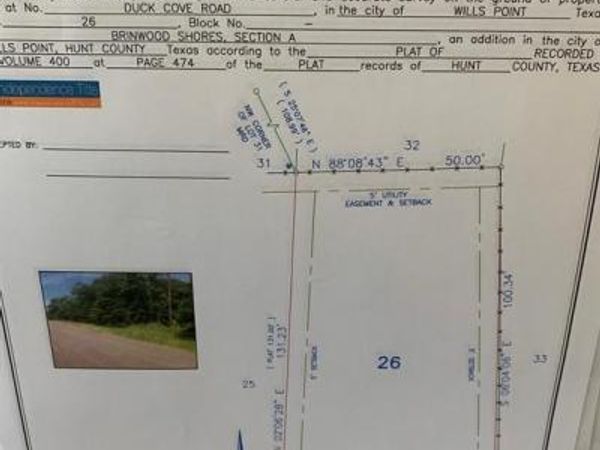 Lot 26 County Rd 3706, Wills Point, TX 75169