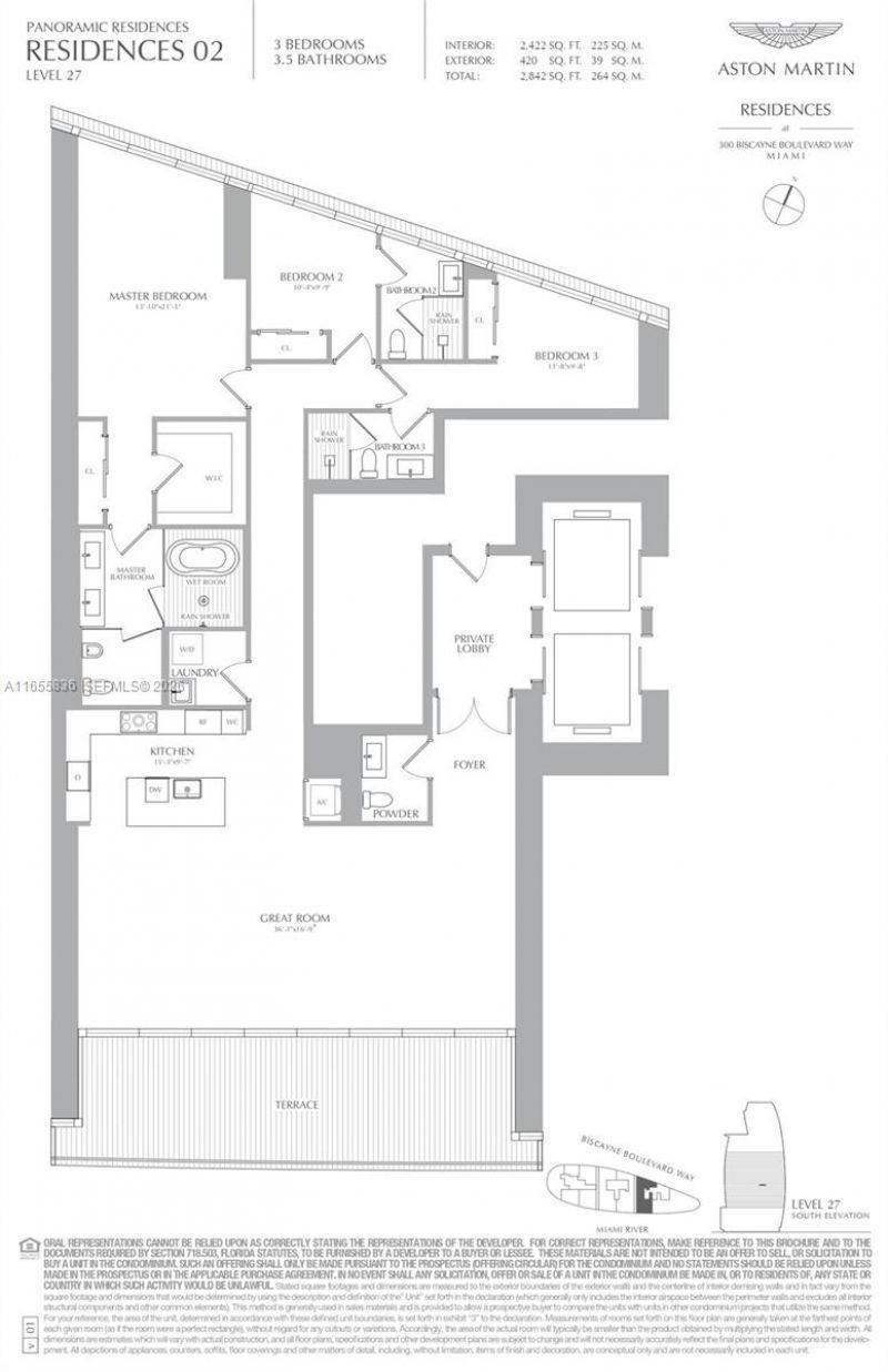 300 Biscayne Blvd Way, Unit 2702, Miami, FL 33131 Photo