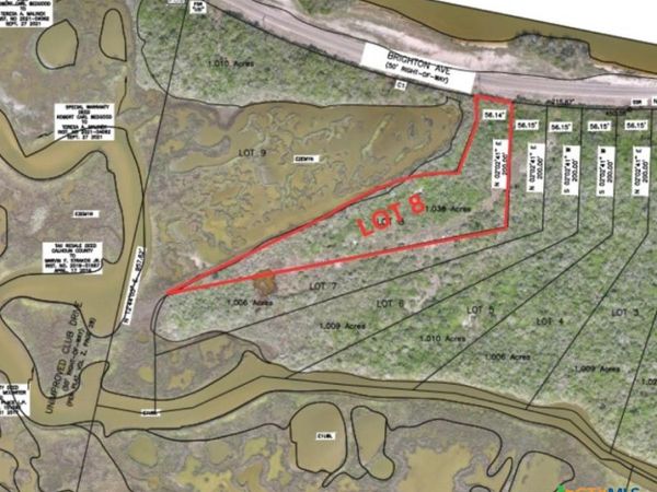 000 Brighton Avenue, Unit Lot 8, Port Lavaca, TX 77979