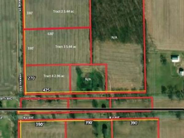 Tract #6 S. Van Kal & W. V Ave, Schoolcraft, MI 49087