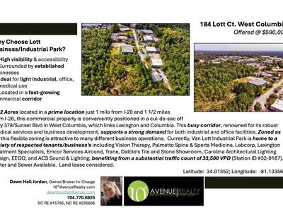 184 Lott Court, West Columbia, SC 29169