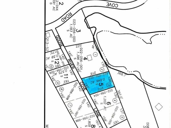 0 Goose River Cove Lane, Friendship, ME 04547