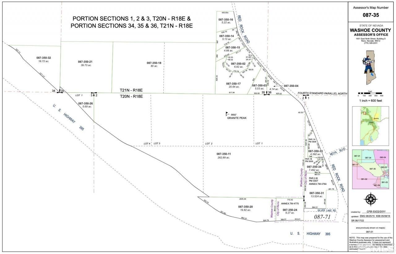 Red Rock 19.82 Acres, Reno, NV 89508 Photo