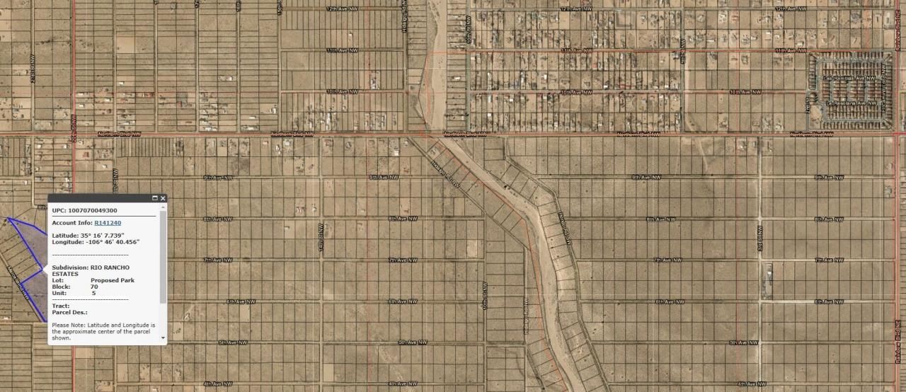 20th Street Nw, Lot #5, Rio Rancho, NM 87124 Main Photo