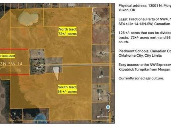 13001 N Morgan Road, Yukon, OK 73099