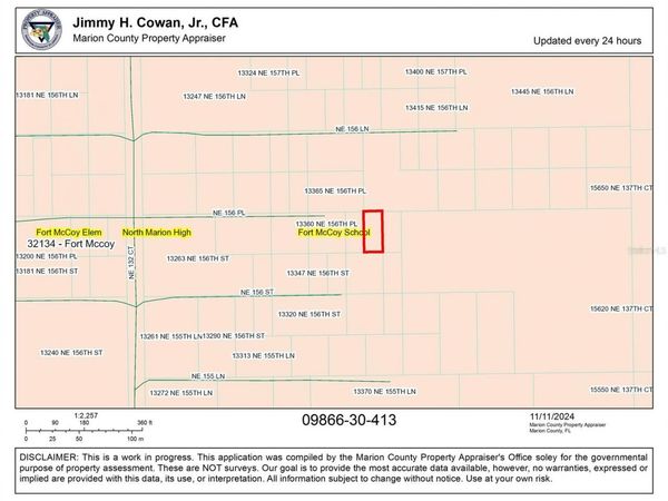 TBD NE 156TH PLACE, FORT MC COY, FL 32134