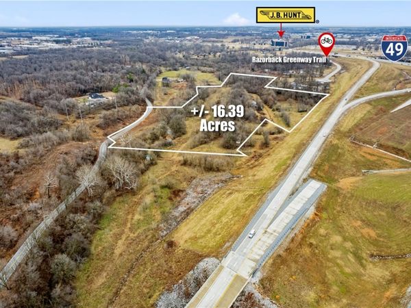 Lot 2 Puppy Creek Road, Unit 16.39 AC, Lowell, AR 72745