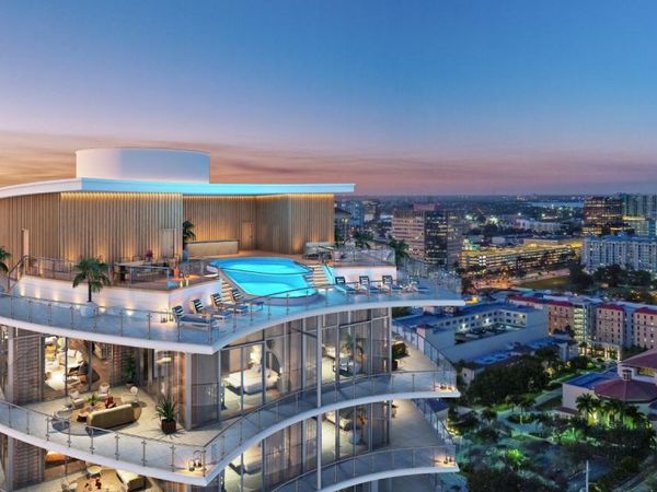 1333 S Flagler Drive, Unit Penthouse, West Palm Beach, FL 33401