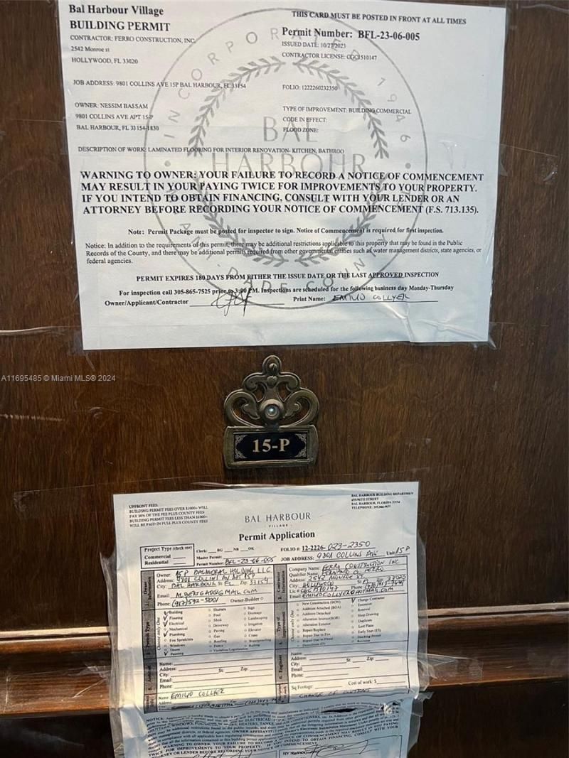 9801 Collins Ave, Unit 15P- Newly, Bal Harbour, FL 33154 Photo