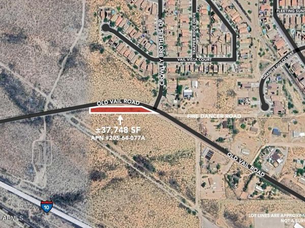 37748sq.ft E Old Vail Road, Unit -, Tucson, AZ 85747