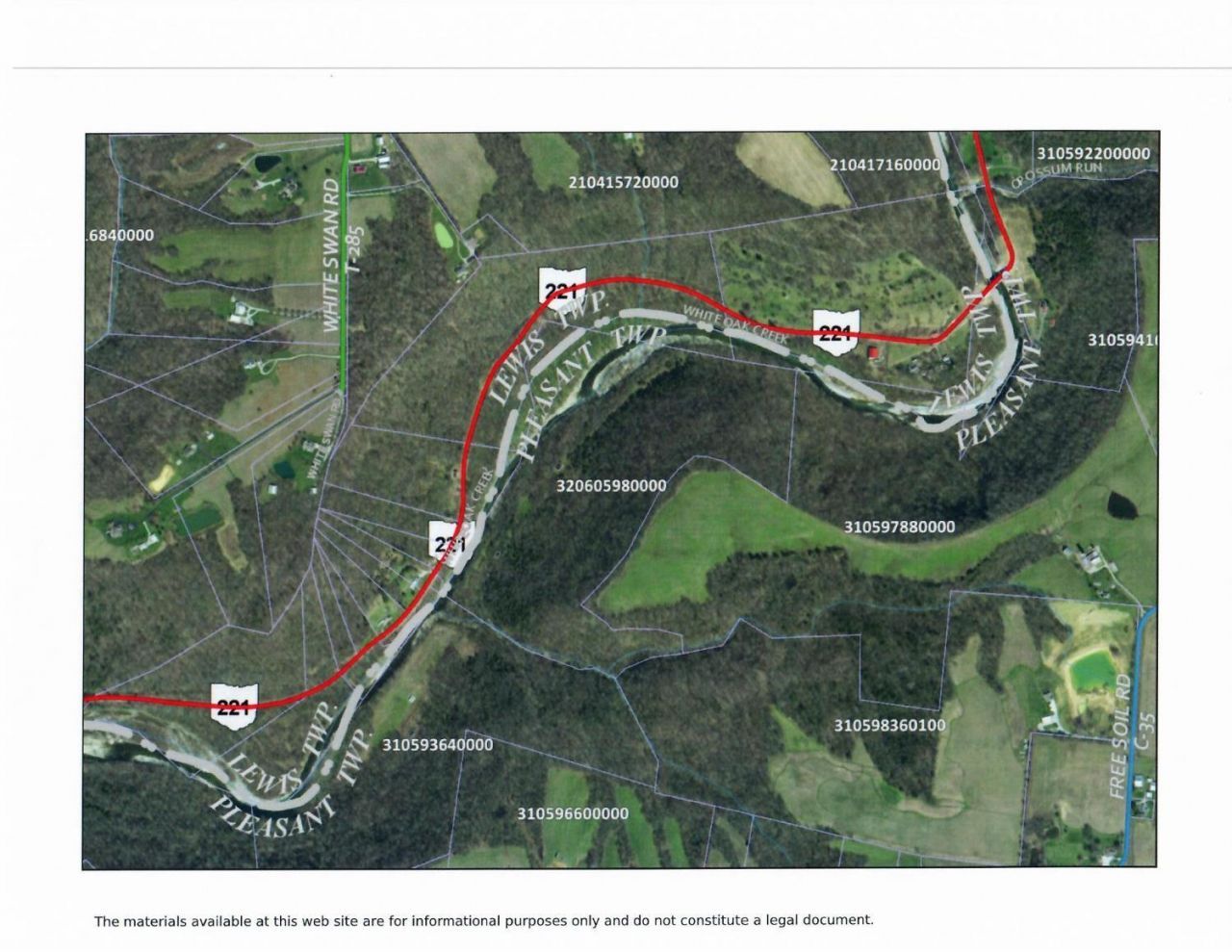 0 St Rt 221 & Footbridge, Pleasant Twp, OH 45121 Main Photo