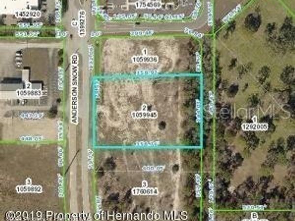 00 ANDERSON SNOW ROAD, SPRING HILL, FL 34609
