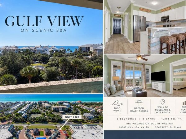 10343 HWY 30A, Unit 412 B, Seacrest, FL 32461
