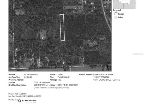 00000 NE 164 AVENUE, GAINESVILLE, FL 32653