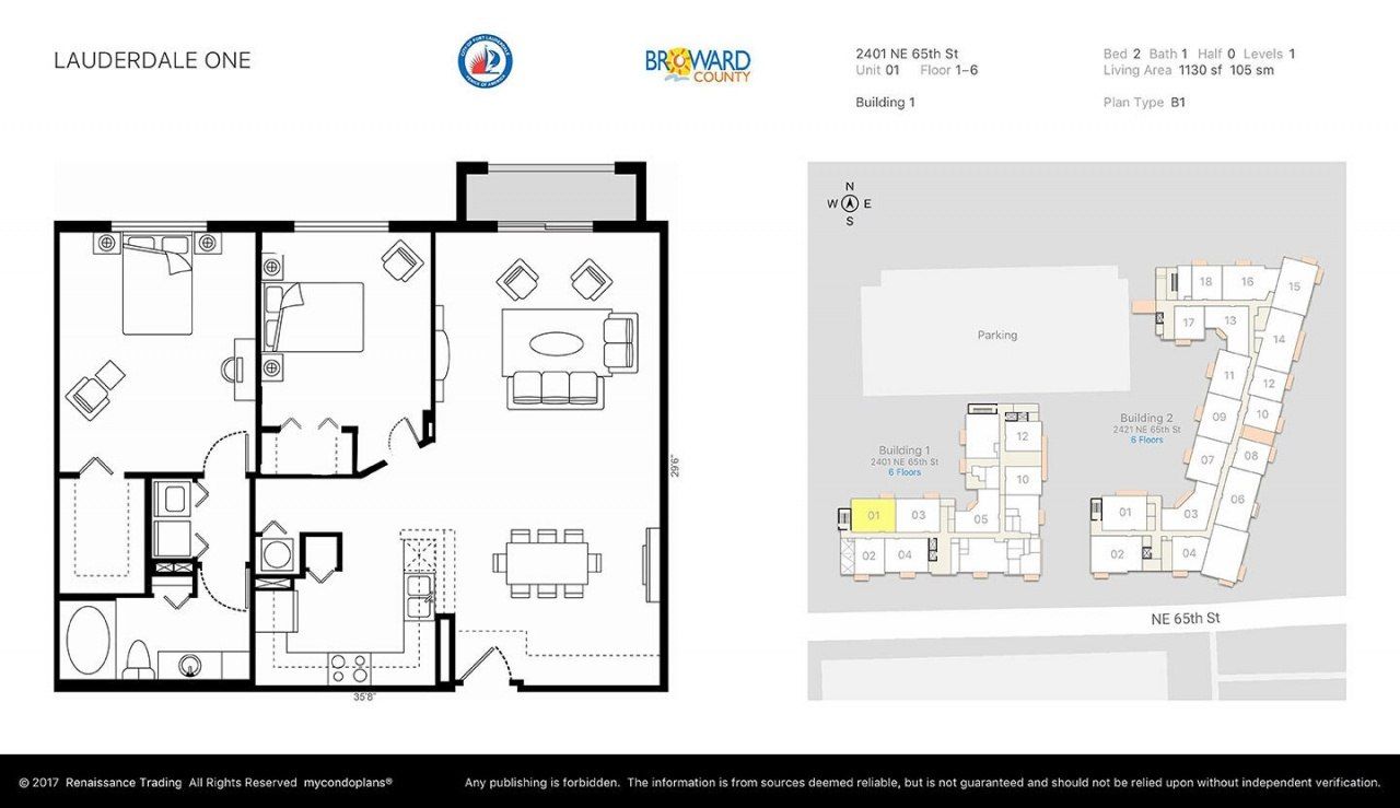 2401 NE 65th Street, Unit 601, Fort Lauderdale, FL 33308 Photo