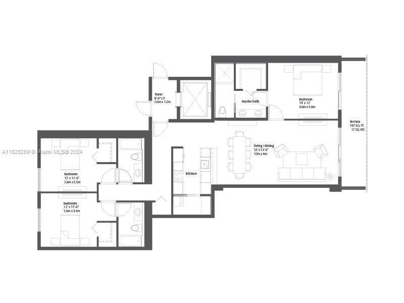 600 NE 27th St, Unit 2302, Miami, FL 33137 Photo