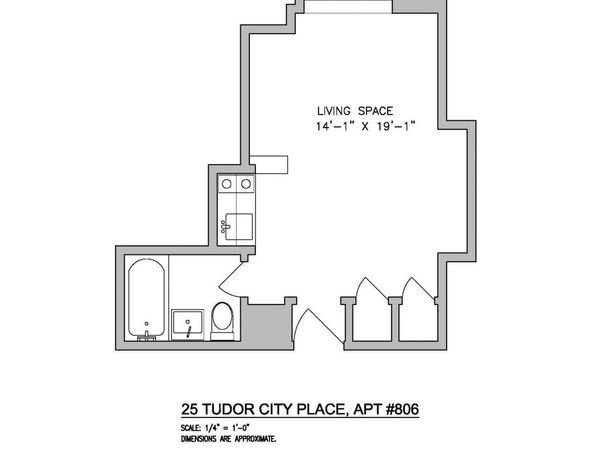 25 Tudor City Place, Unit 806, Manhattan, NY 10017