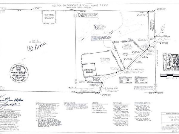 40 Acres DURBIN Road, Independence, LA 70443