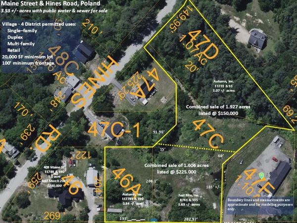 46A &47D P Maine Street, Poland, ME 04230
