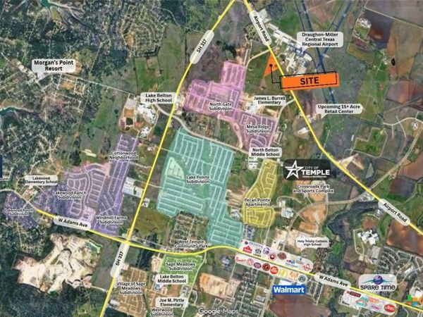 TBD Airport Road, Temple, TX 76502