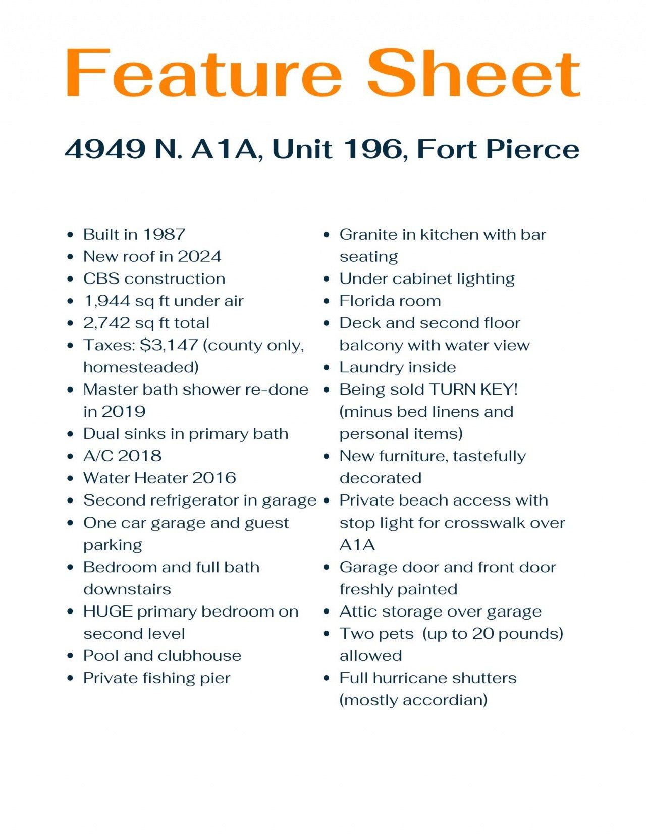 4949 N Highway A1a, Unit 196, Fort Pierce, FL 34949 Photo