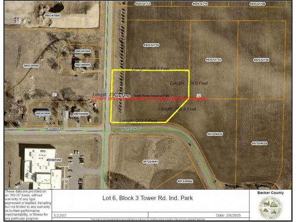 Lot 6 Stony Road, Detroit Lakes, MN 56501