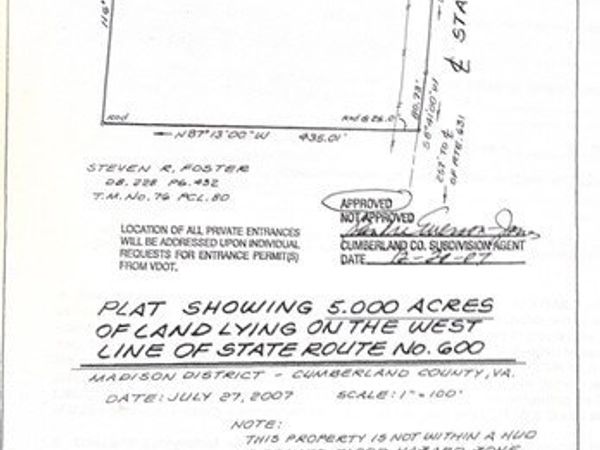 0 Stoney Point Road, Cumberland, VA 23040