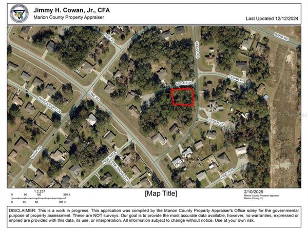 CEDAR RD, OCALA, FL 34472