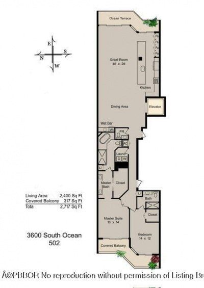 3600 S Ocean Boulevard, Unit 502, Palm Beach, FL 33480 Photo
