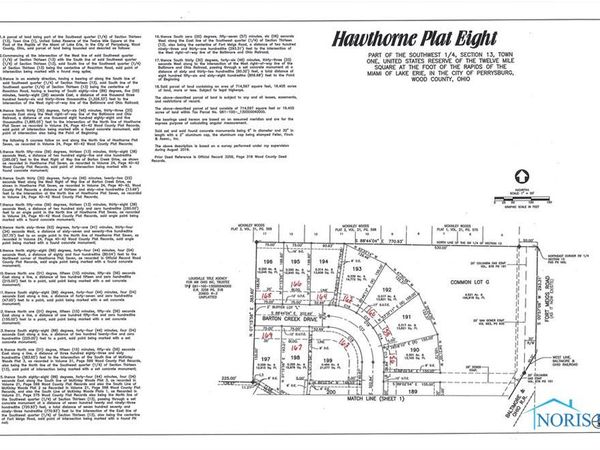 LOT 194 HAWTHORNE, Perrysburg, OH 43551