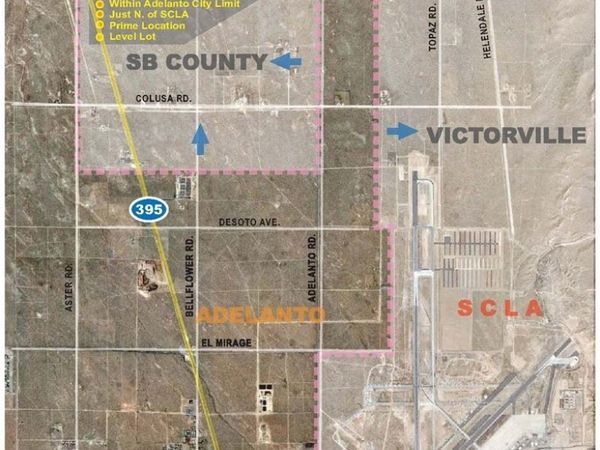 0 Helendale Rd. & Torosa-5 ac Avenue, Adelanto, CA 92301