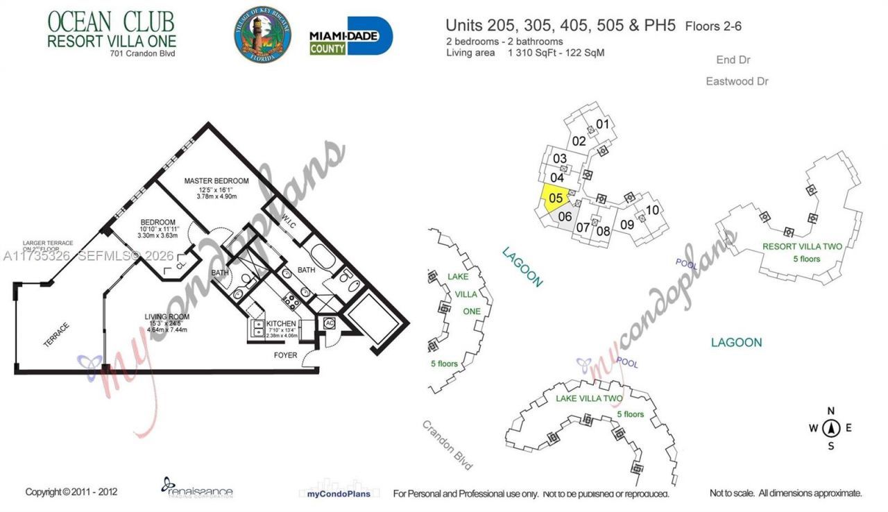 705 Crandon Blvd, Unit 405, Key Biscayne, FL 33149 Photo