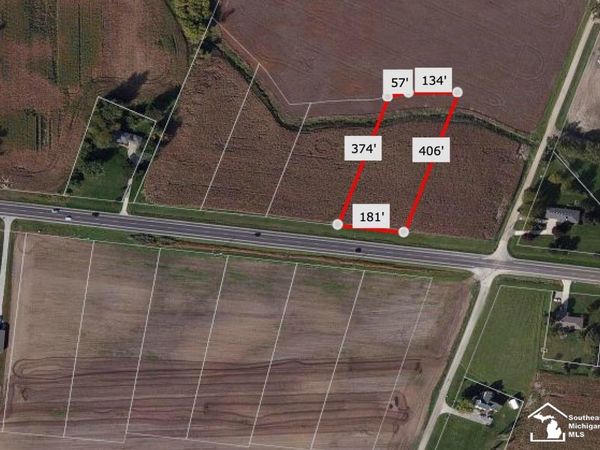 10960 S Custer (LOT O) Road, Monroe, MI 48161