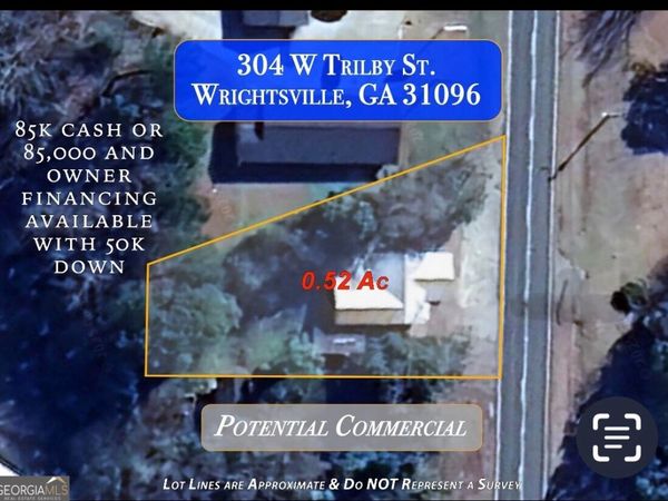 304 W Trilby Street, Wrightsville, GA 31096