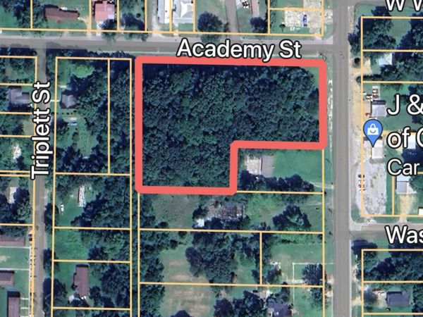3.18 acres Academy St., Okolona, MS 38860