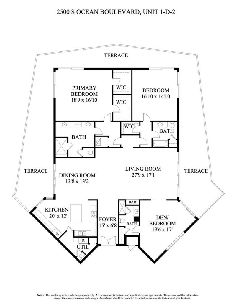 2500 S Ocean Boulevard, Unit 1 D 2, Palm Beach, FL 33480 Photo