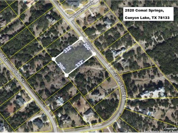 2520 Comal Springs, Canyon Lake, TX 78133