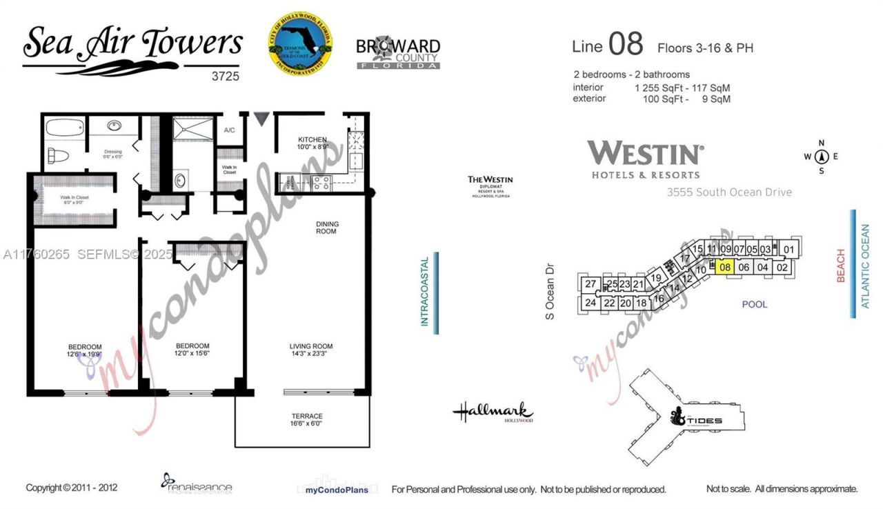 3725 S Ocean Dr, Unit 1008, Hollywood, FL 33019 Photo