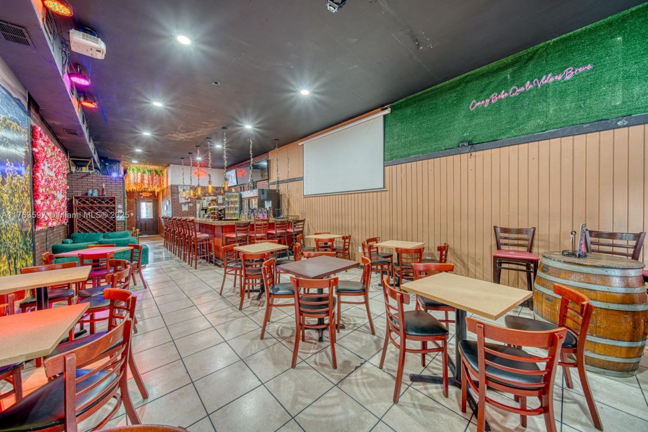 Highly Profitable Restaurant-bar For Sale On 8th , Miami, FL 33144 Photo