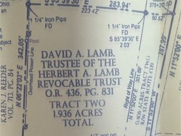 State route 339, OH 45786