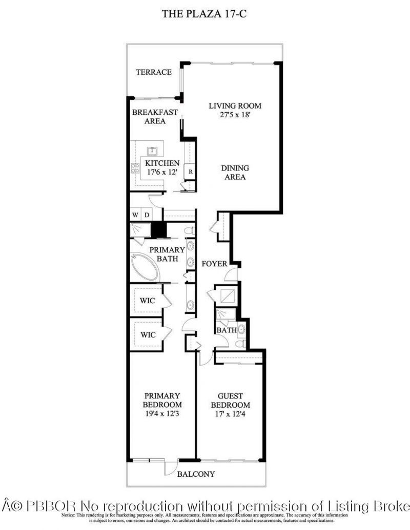 525 S Flagler Drive, Unit 17C, West Palm Beach, FL 33401 Photo