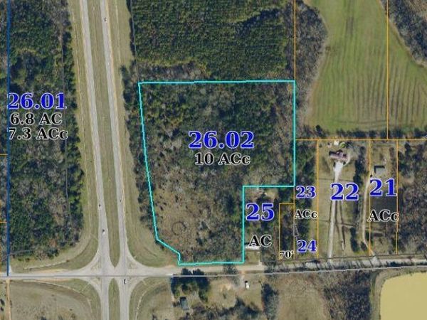 (10 acres) Hwy 45 Alt/Pine Grove (CR 506) Road, Shannon, MS 38868