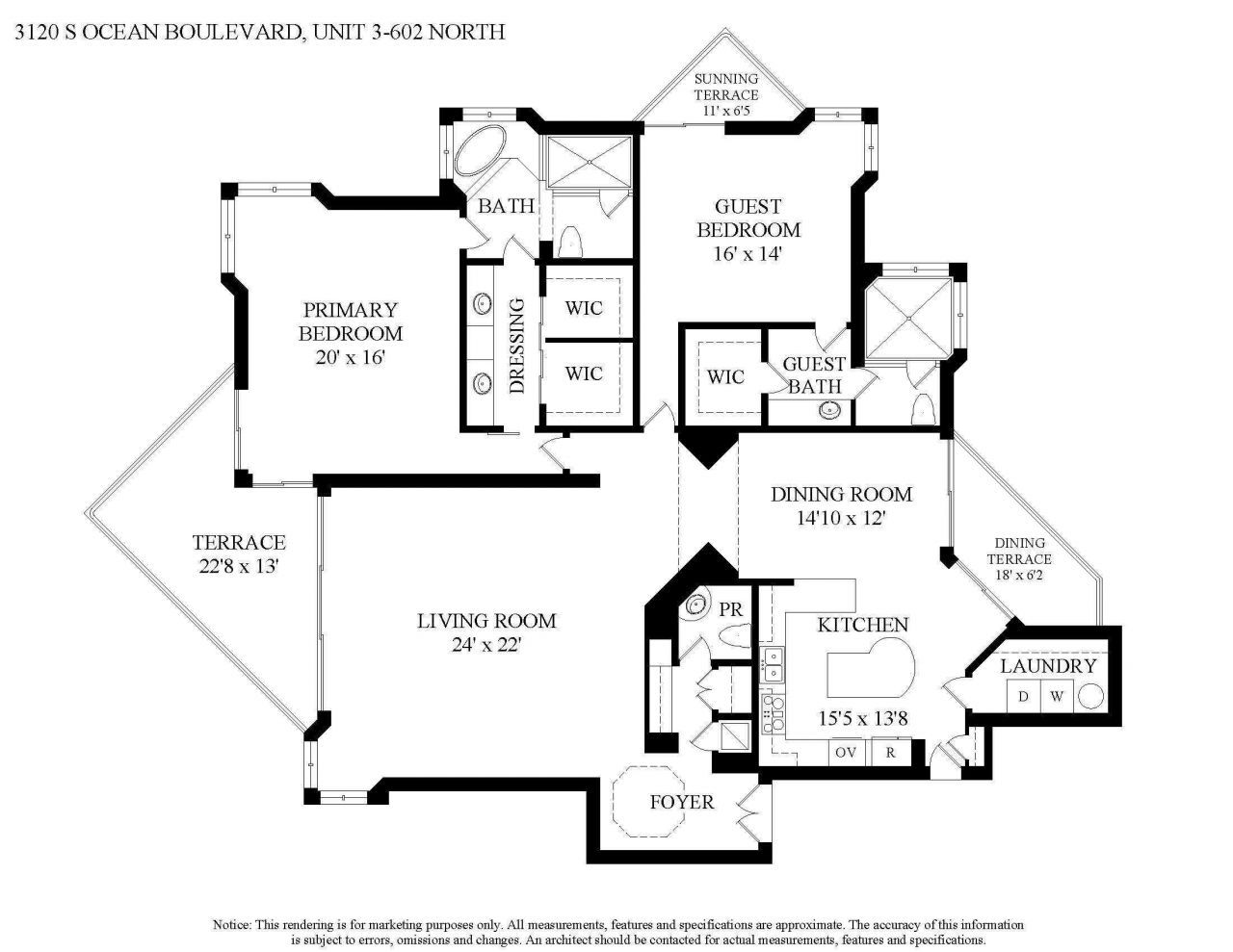3120 S Ocean Boulevard, Unit 3602, Palm Beach, FL 33480 Photo