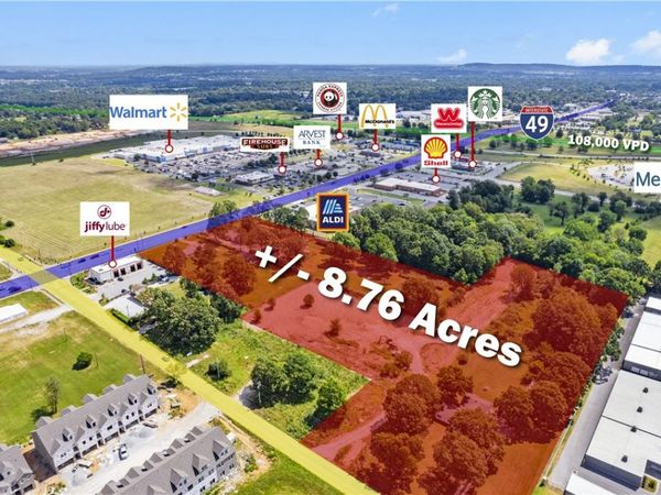 8.76 AC Elm Springs/Oak Grove Road, Springdale, AR 72762