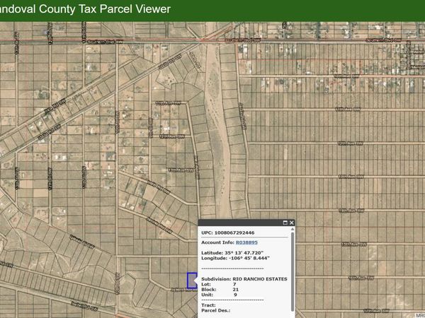 Lot 7 & 8 Jalisco Road SW, Rio Rancho, NM 87124