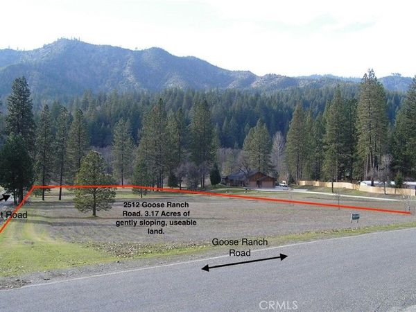 2512 Goose Ranch Road, Lewiston, CA 96052