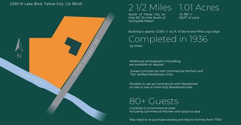 2255 West Lake Boulevard, Tahoe City, CA 96145 Photo